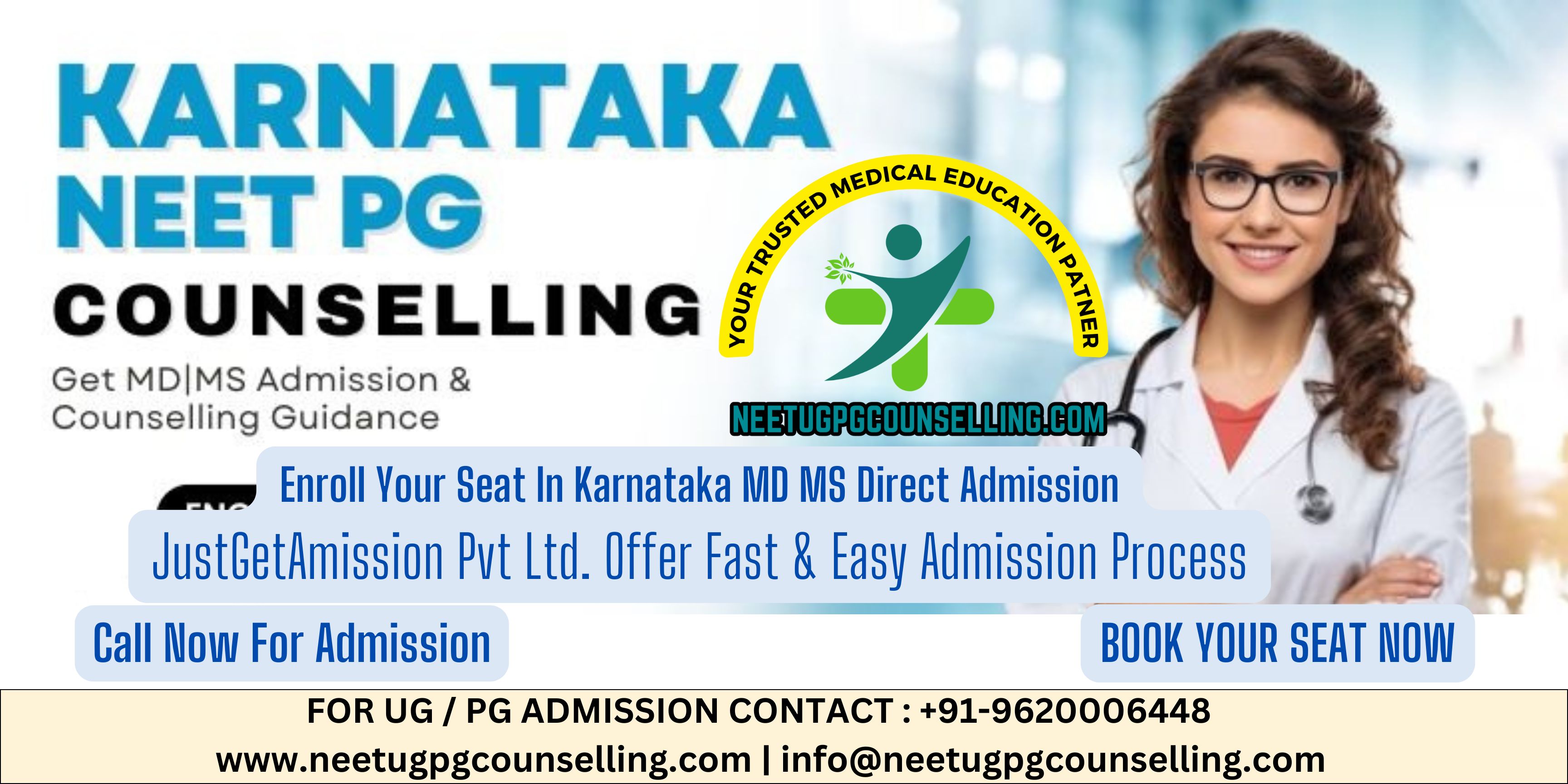 Karnataka MD MS Direct Admissions | NEET PG 2024 India